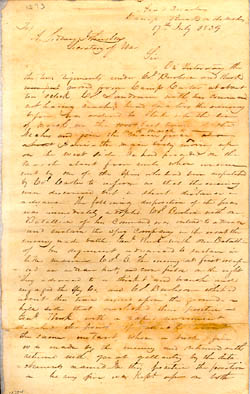 Douglass to Johnston, 1839